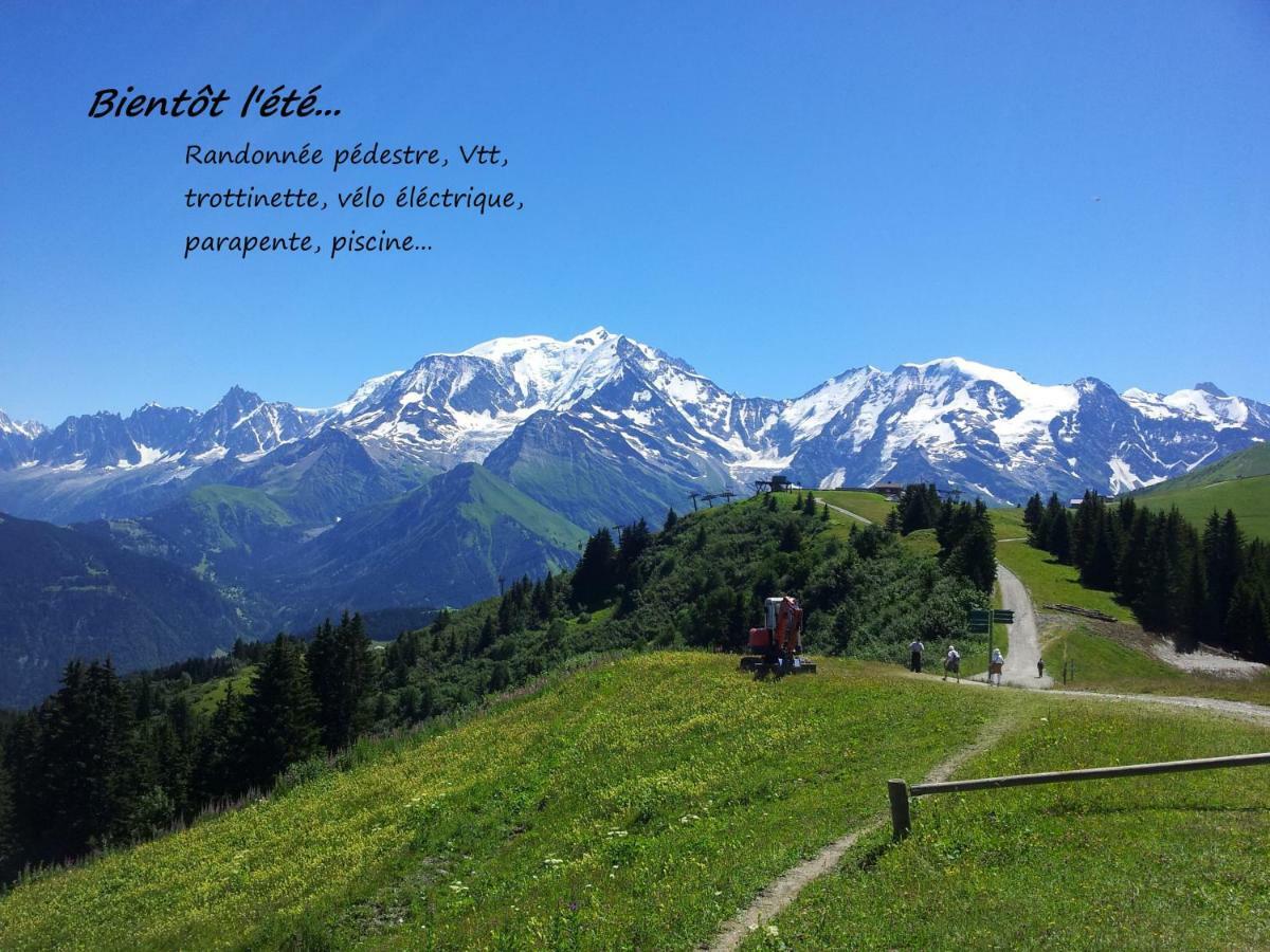 Appartement T2+Cabine Independante Au Depart Des Telecabines Saint-Gervais/Bettex/Mont D'Arbois 외부 사진