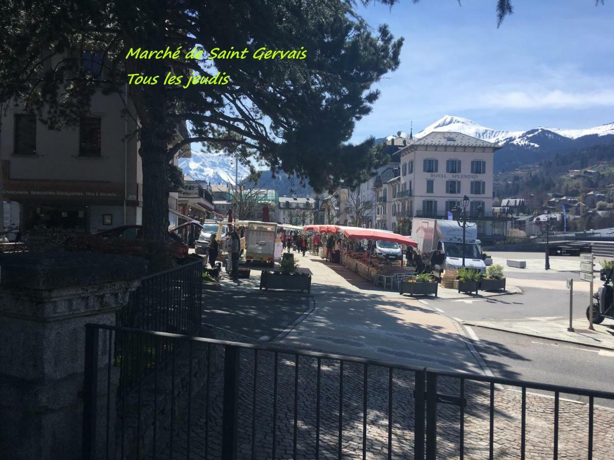 Appartement T2+Cabine Independante Au Depart Des Telecabines Saint-Gervais/Bettex/Mont D'Arbois 외부 사진